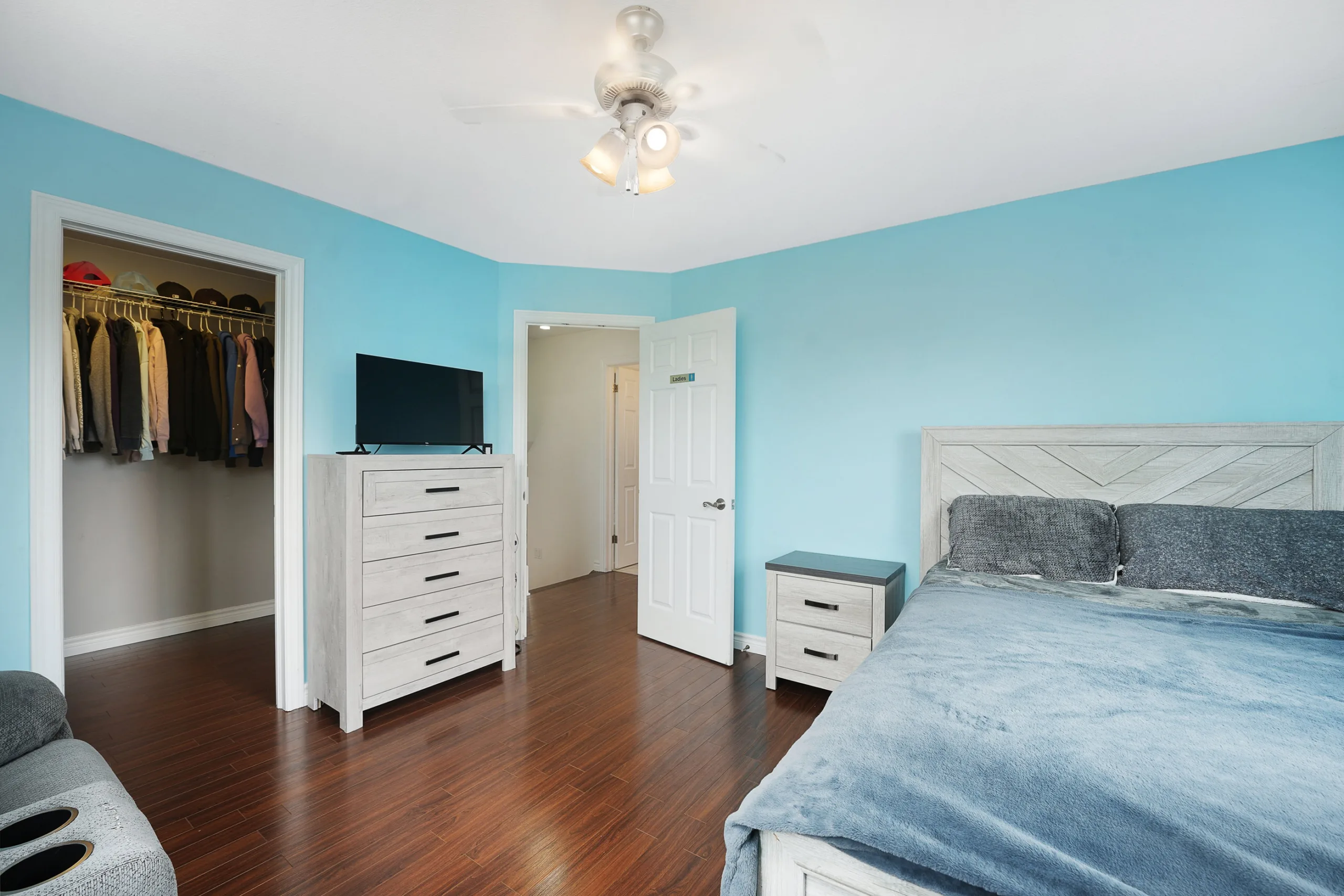 Primary bedroom at 67 Azar Avenue Tilbury Ontario