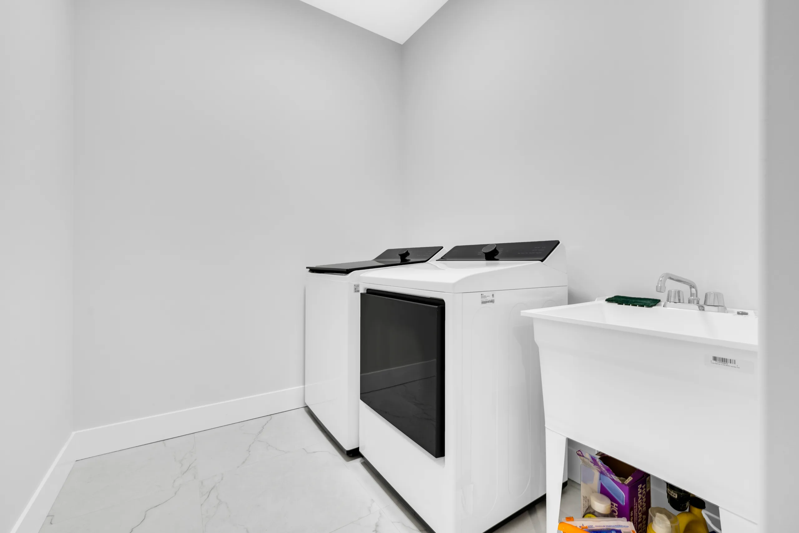 Main floor laundry room